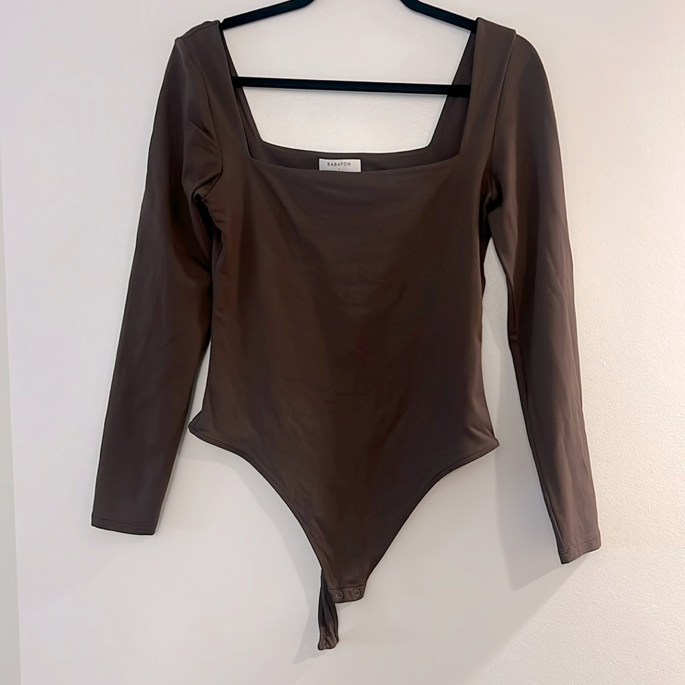Brown bodysuit
